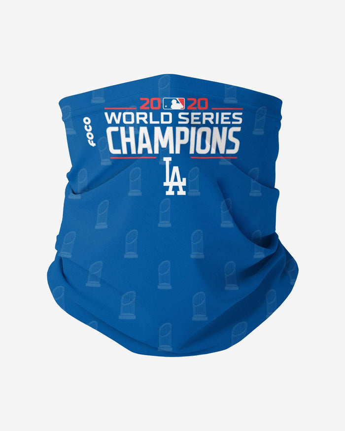 Los Angeles Dodgers 2020 World Series Champions Gameday Home Gaiter Scarf FOCO - FOCO.com