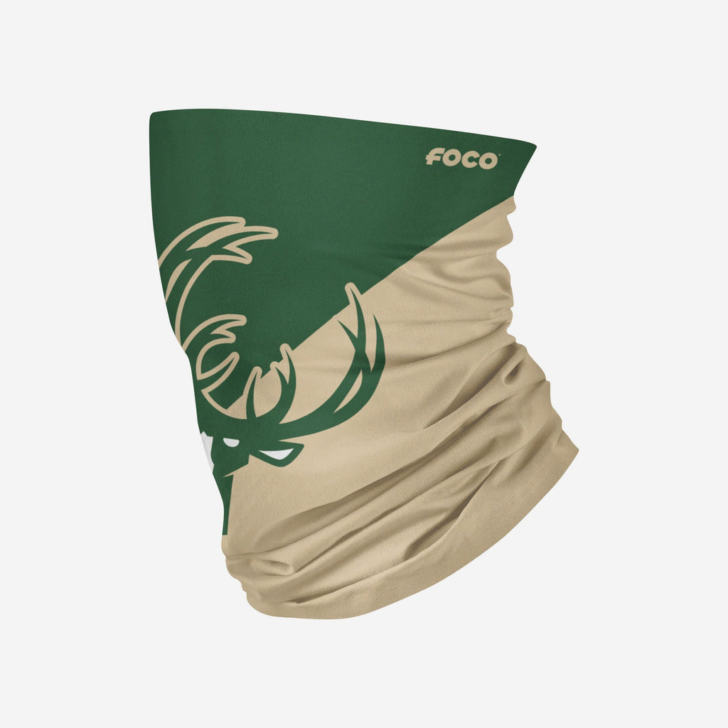 Milwaukee Bucks Big Logo Gaiter Scarf FOCO Adult - FOCO.com