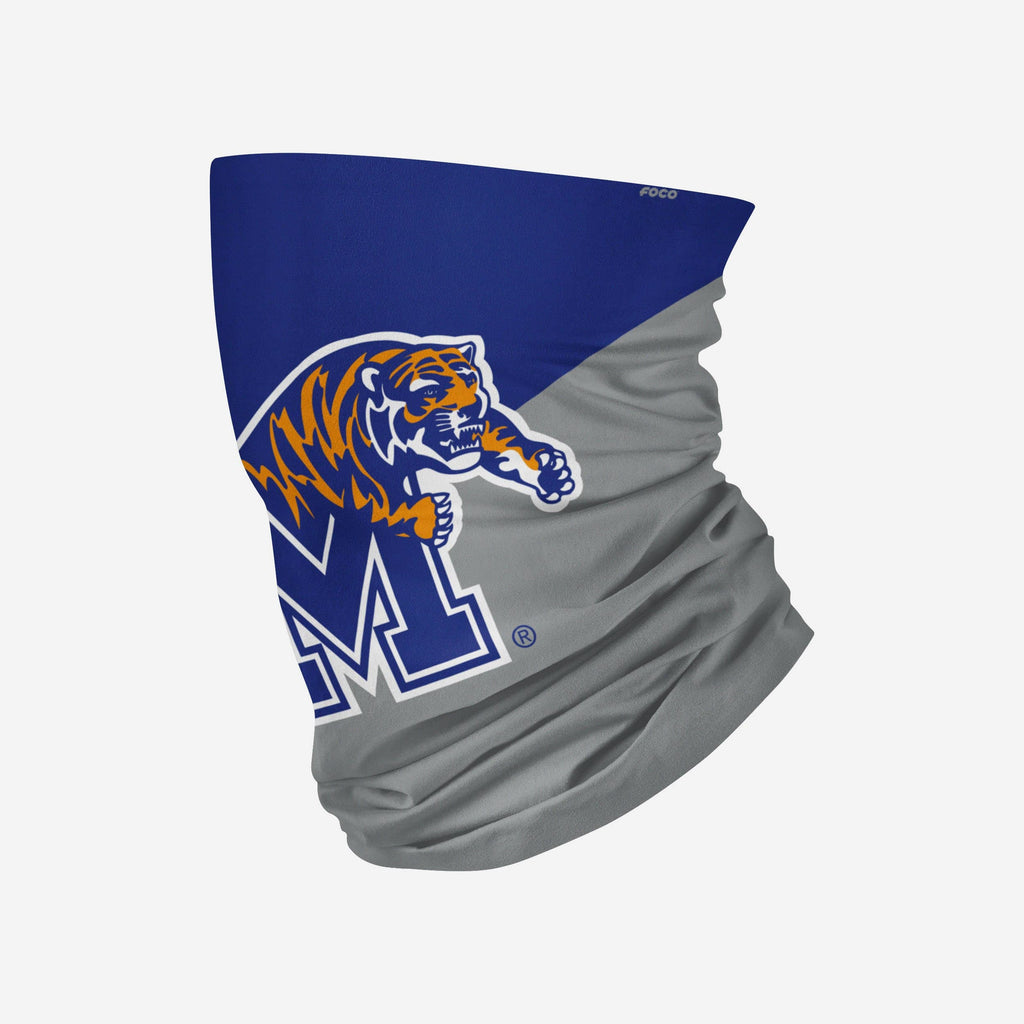 Memphis Tigers Big Logo Gaiter Scarf FOCO - FOCO.com