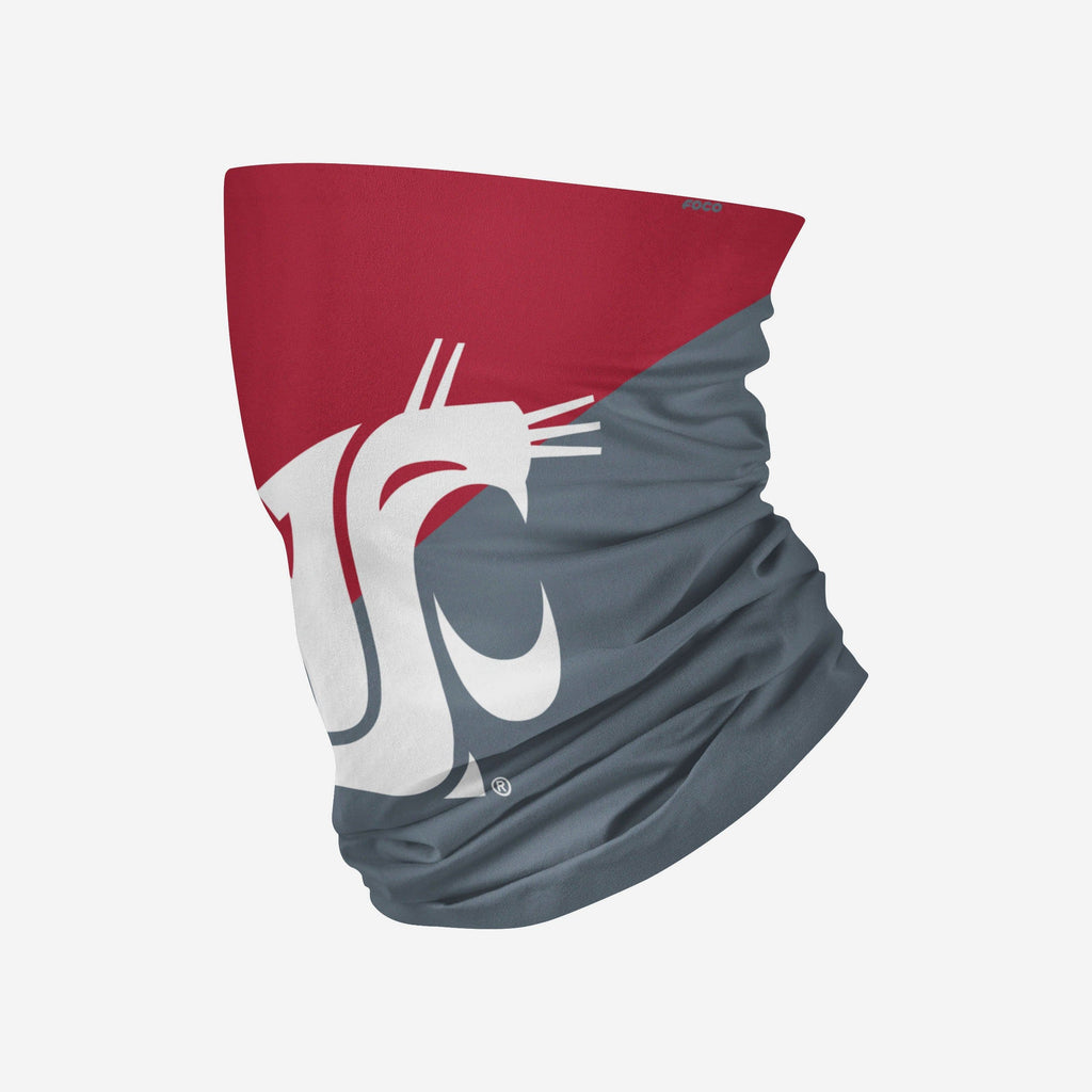 Washington State Cougars Big Logo Gaiter Scarf FOCO - FOCO.com