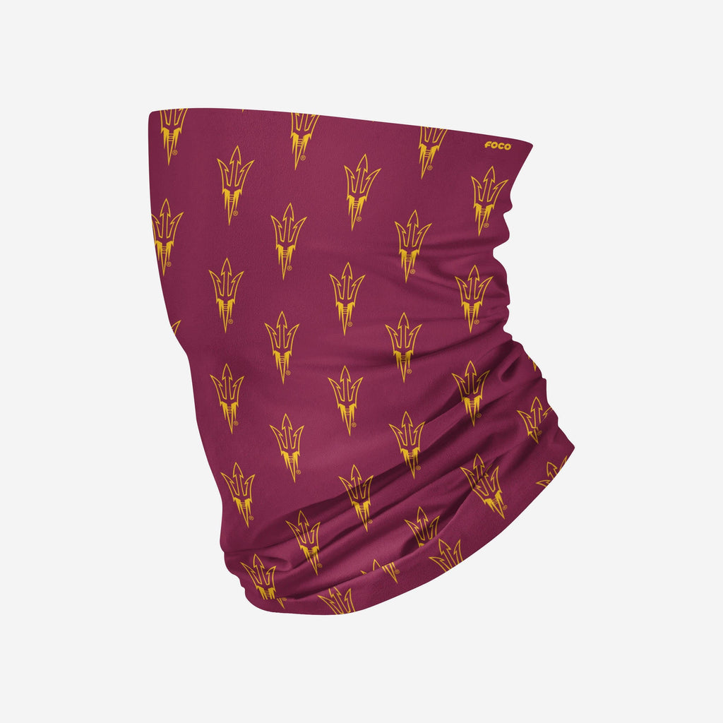 Arizona State Sun Devils Mini Print Logo Gaiter Scarf FOCO - FOCO.com