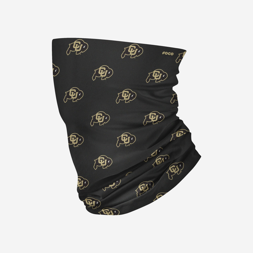 Colorado Buffaloes Mini Print Logo Gaiter Scarf FOCO - FOCO.com