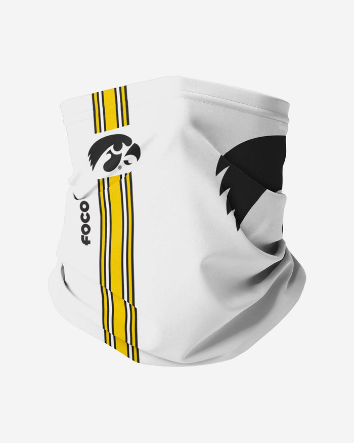 Iowa Hawkeyes On-Field Sideline Logo Away Gaiter Scarf FOCO - FOCO.com