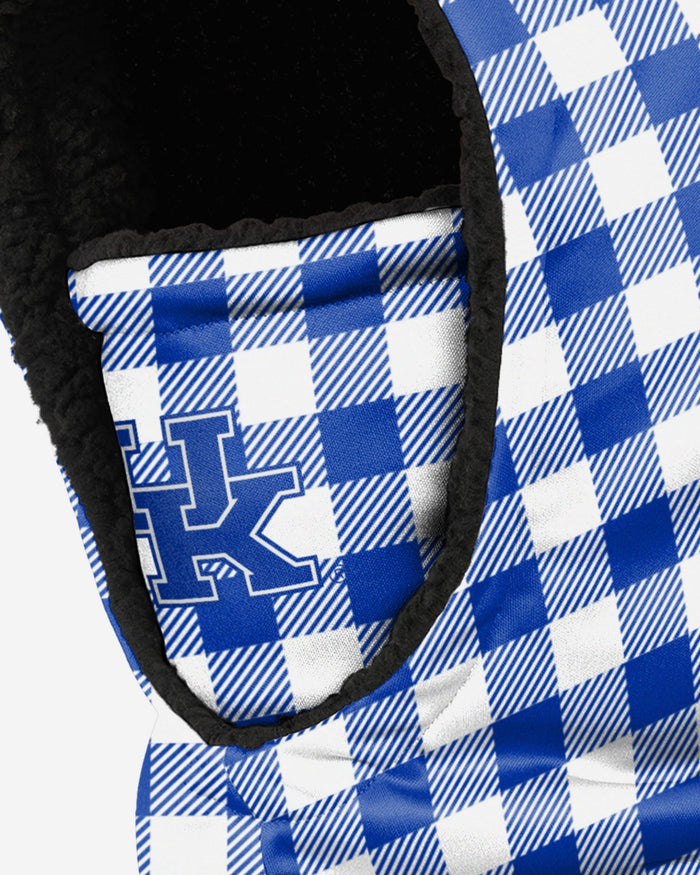 Kentucky Wildcats Plaid Hooded Gaiter FOCO - FOCO.com