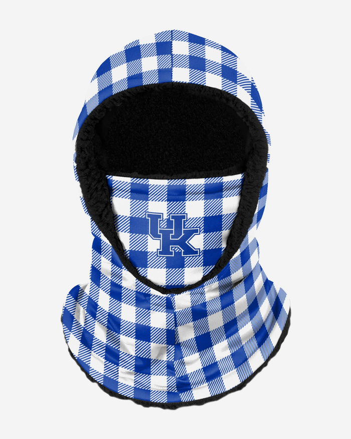 Kentucky Wildcats Plaid Hooded Gaiter FOCO - FOCO.com