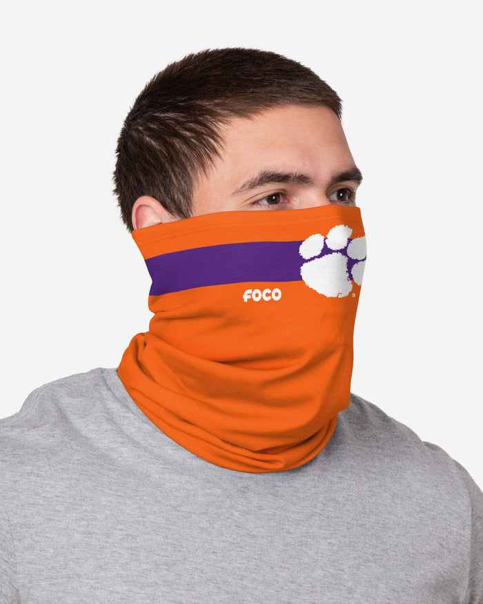 Clemson Tigers Stitched 2 Pack Gaiter Scarf FOCO - FOCO.com