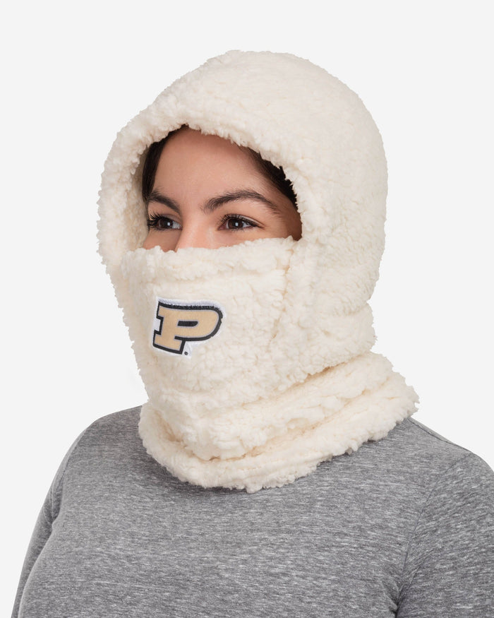 Purdue Boilermakers Sherpa Hooded Gaiter FOCO - FOCO.com