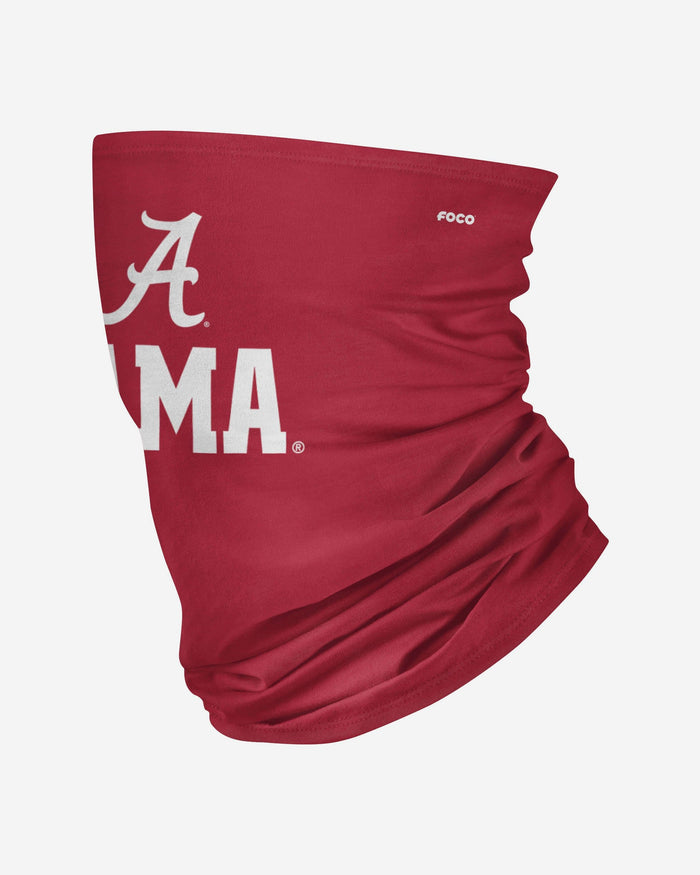 Alabama Crimson Tide Team Logo Stitched Gaiter Scarf FOCO - FOCO.com