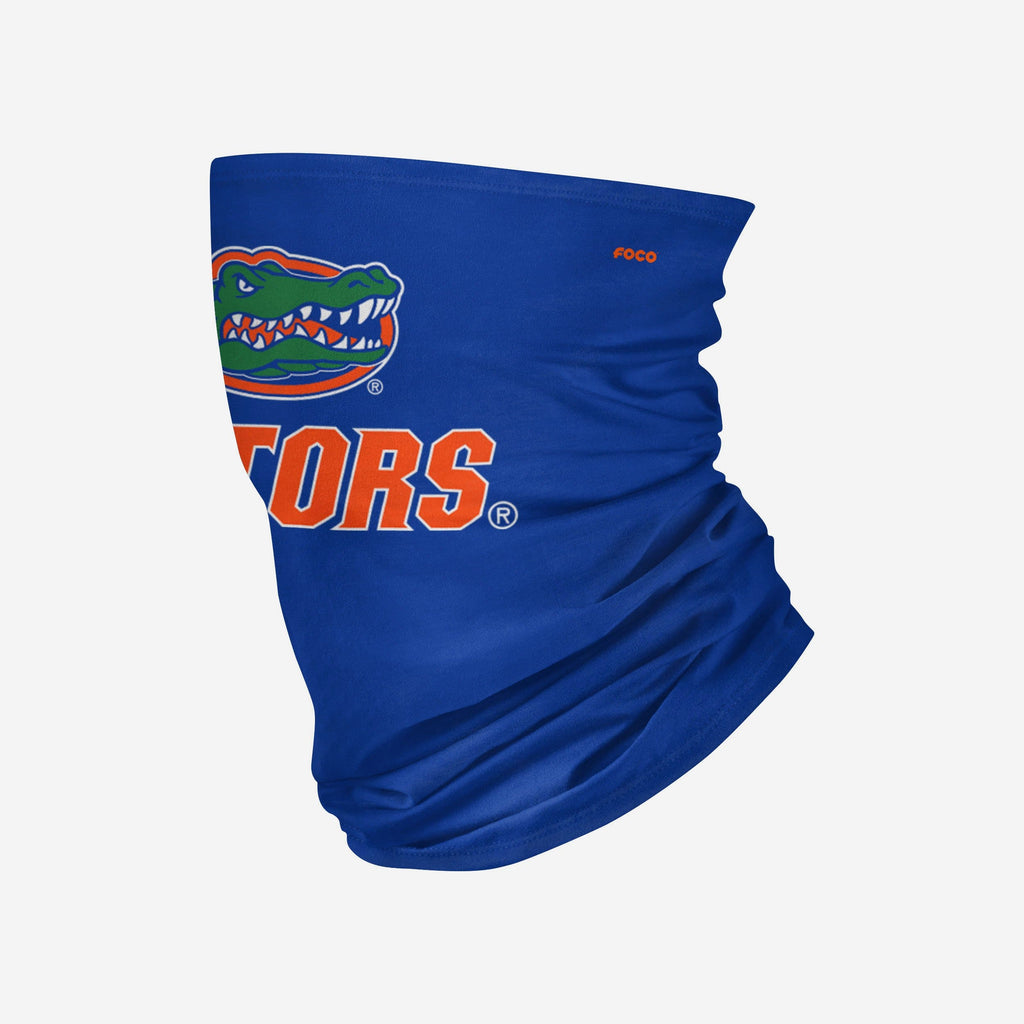 Florida Gators Team Logo Stitched Gaiter Scarf FOCO - FOCO.com