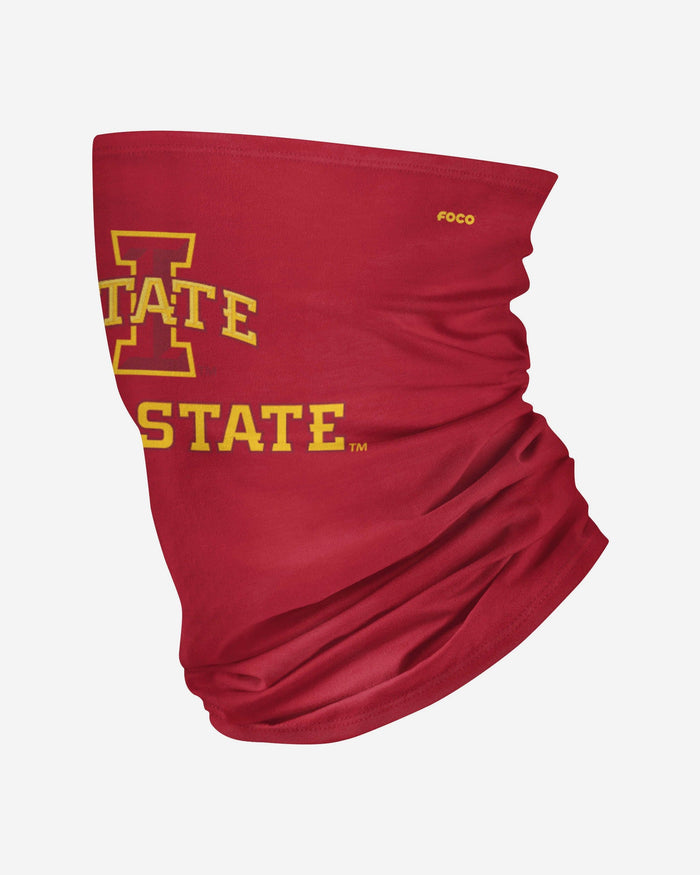 Iowa State Cyclones Team Logo Stitched Gaiter Scarf FOCO - FOCO.com