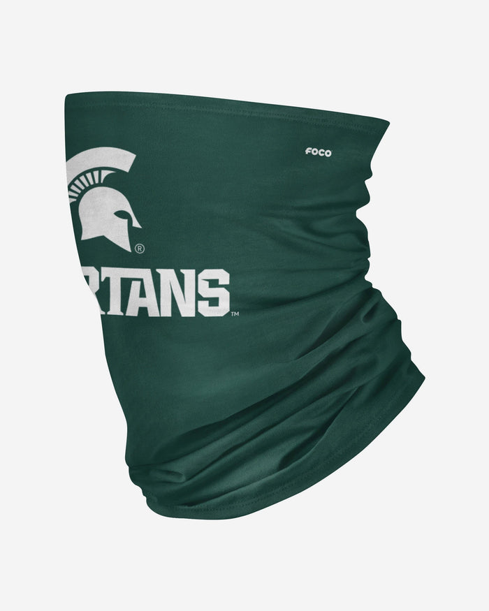 Michigan State Spartans Team Logo Stitched Gaiter Scarf FOCO - FOCO.com