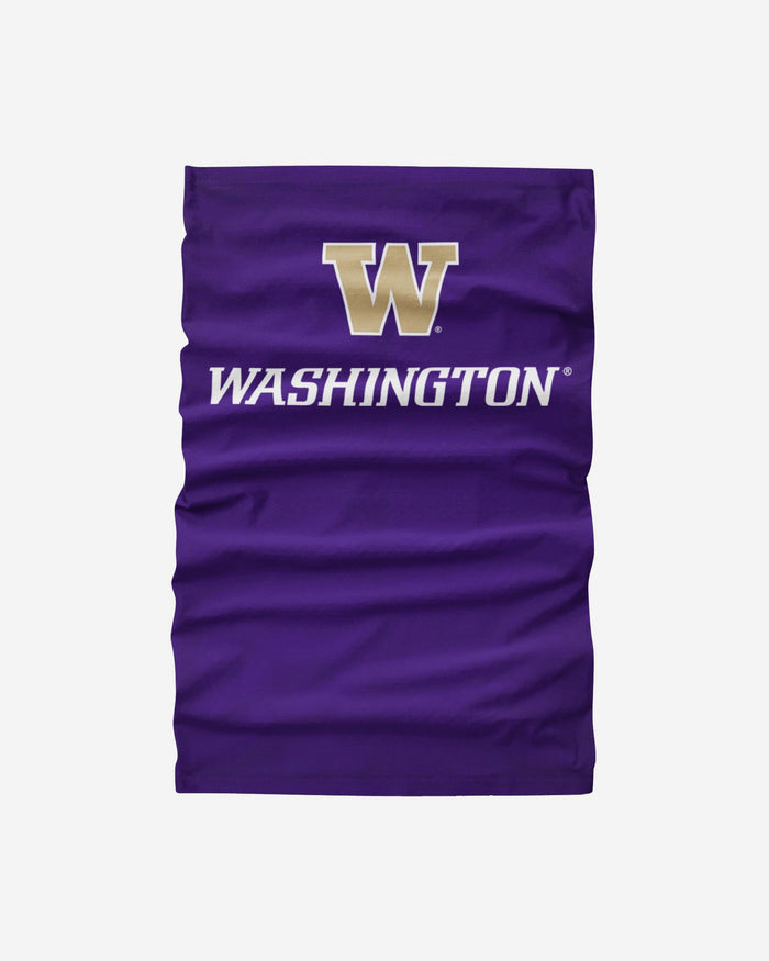 Washington Huskies Team Logo Stitched Gaiter Scarf FOCO - FOCO.com