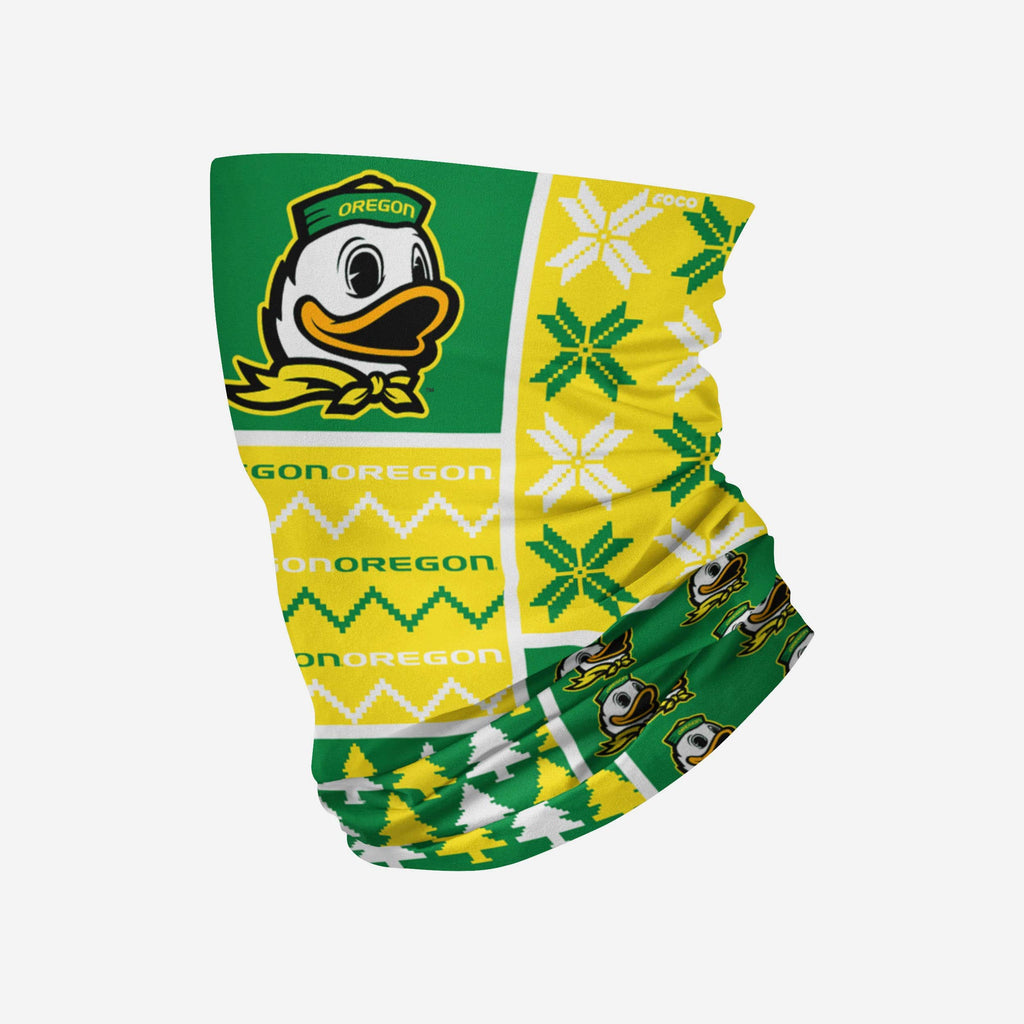 Oregon Ducks Busy Block Gaiter Scarf FOCO - FOCO.com