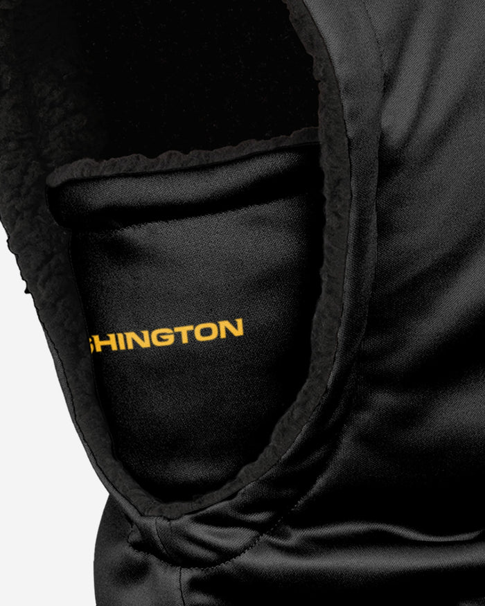 Washington Commanders Black Hooded Gaiter FOCO - FOCO.com