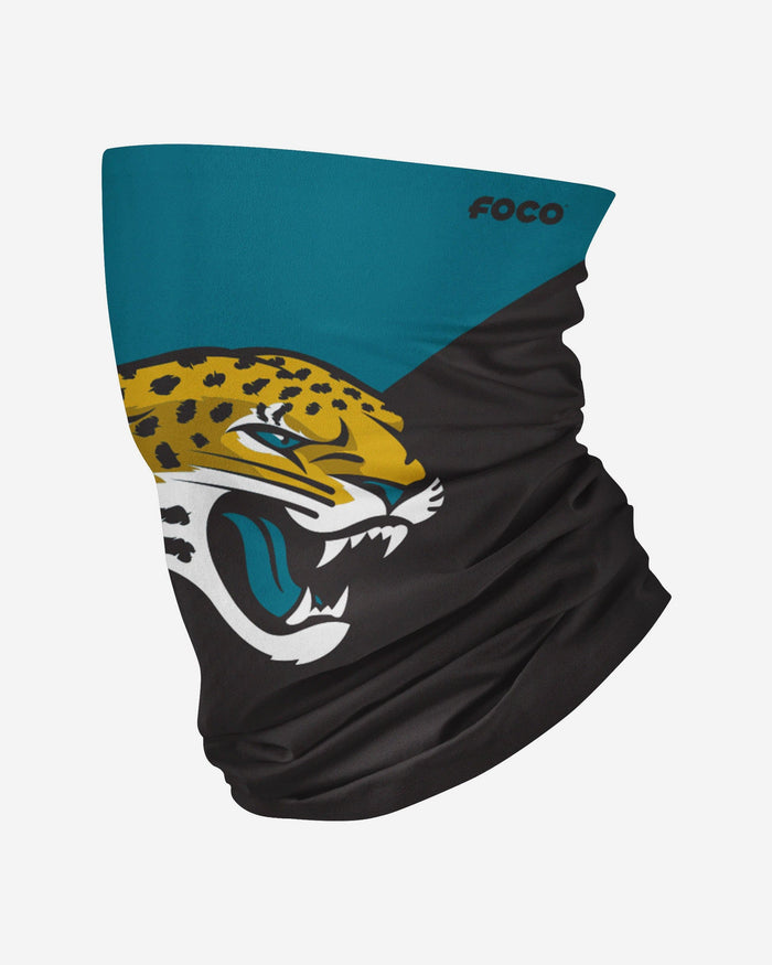 FOCO Jacksonville Jaguars NFL Big Logo Gaiter Scarf :