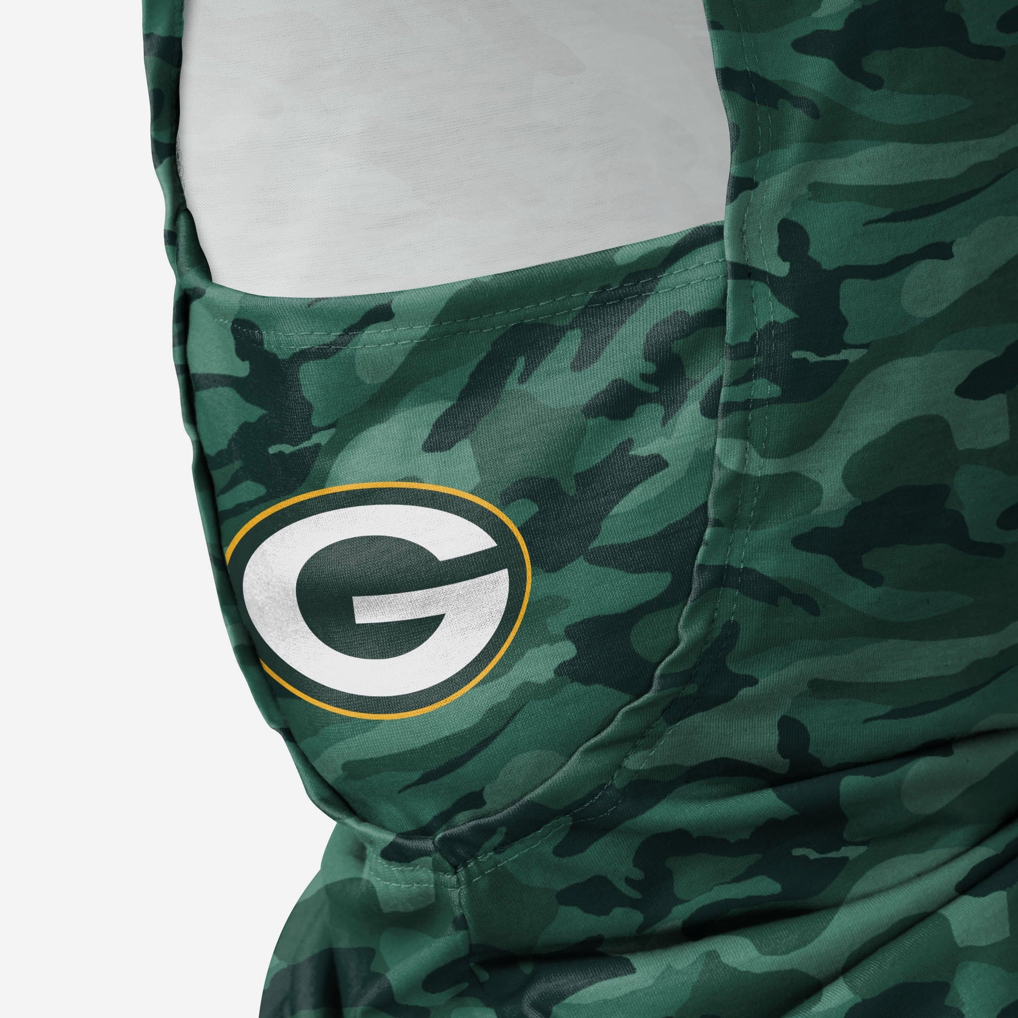 Green Bay Packers FOCO Black Camo Duffel Bag