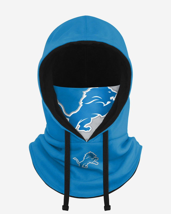 Detroit Lions Drawstring Hooded Gaiter FOCO - FOCO.com