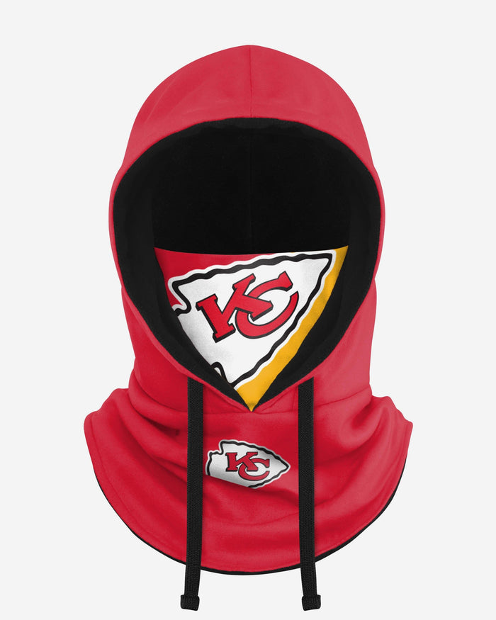 Kansas City Chiefs Drawstring Hooded Gaiter FOCO - FOCO.com