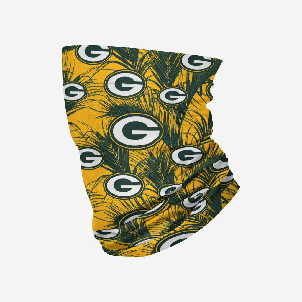 Green Bay Packers Floral UV Gaiter Scarf FOCO - FOCO.com