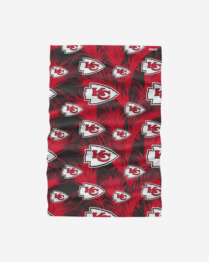 Kansas City Chiefs Floral UV Gaiter Scarf FOCO - FOCO.com