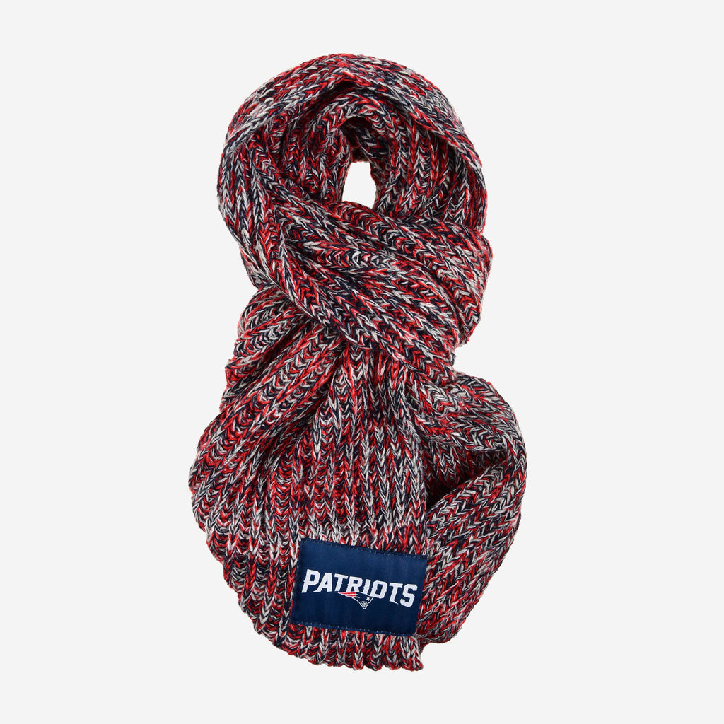 New England Patriots Peak Infinity Scarf FOCO - FOCO.com