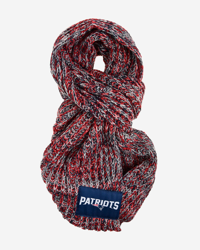 New England Patriots Peak Infinity Scarf FOCO - FOCO.com