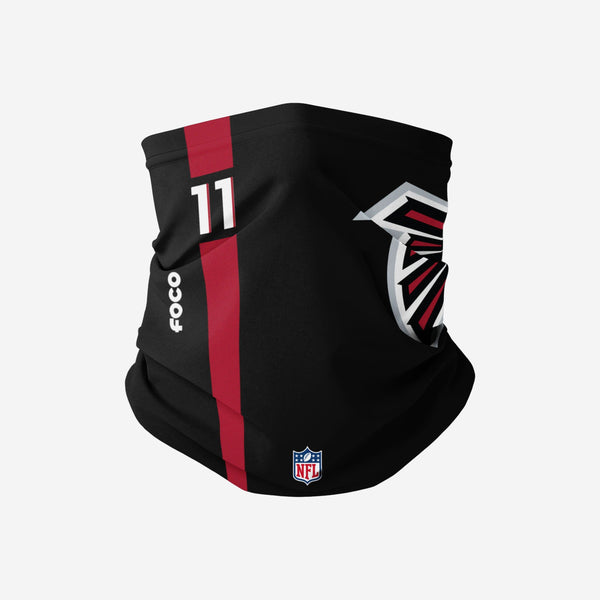 Atlanta Falcons Wordmark Holiday Adjustable Face Cover