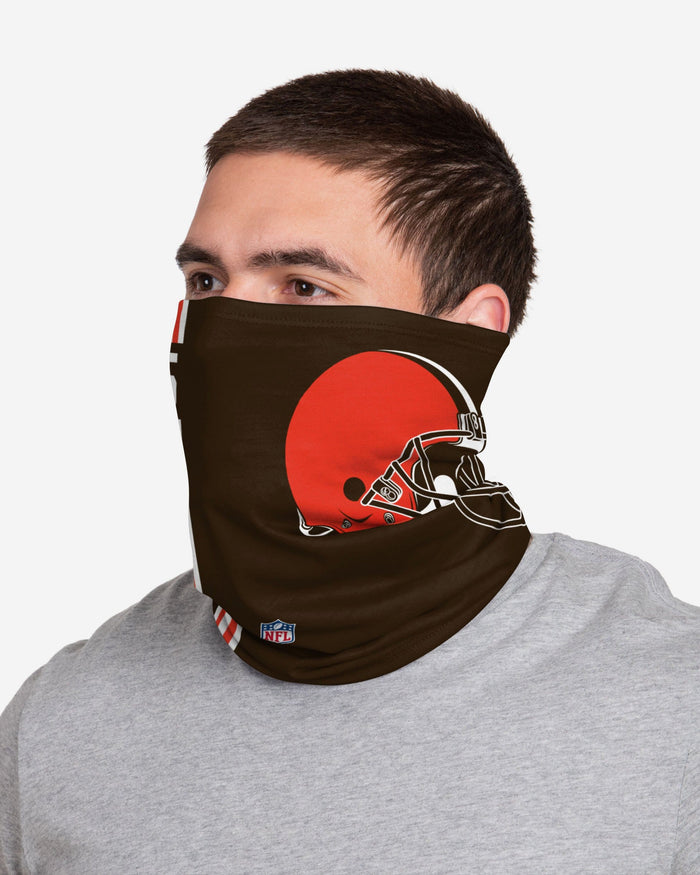 Case Keenum Cleveland Browns On-Field Sideline Logo Gaiter Scarf FOCO - FOCO.com