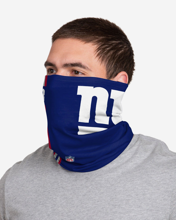 Daniel Jones New York Giants On-Field Sideline Logo Gaiter Scarf FOCO - FOCO.com