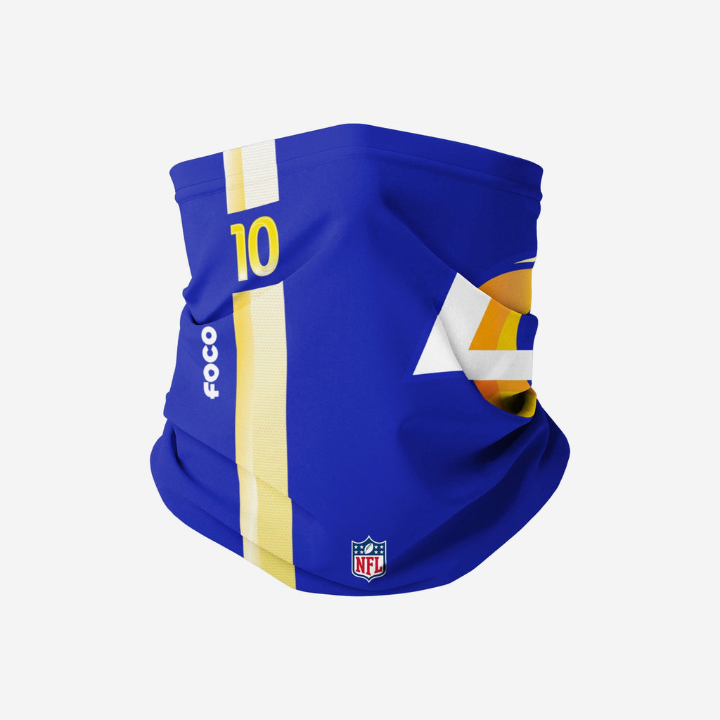 Cooper Kupp Los Angeles Rams On-Field Sideline Logo Gaiter Scarf FOCO - FOCO.com