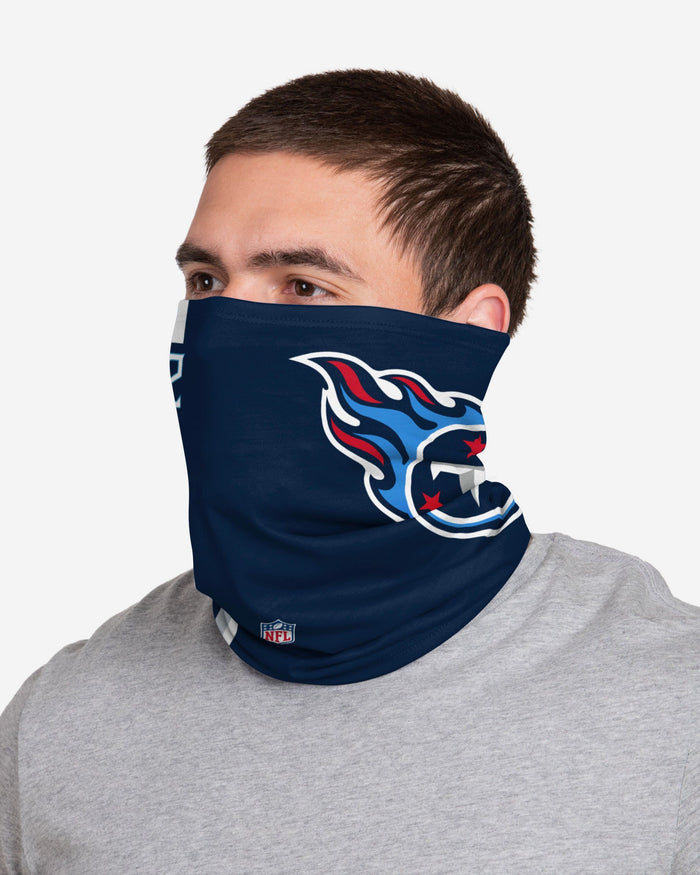 Derrick Henry Tennessee Titans On-Field Sideline Logo Gaiter Scarf FOCO - FOCO.com