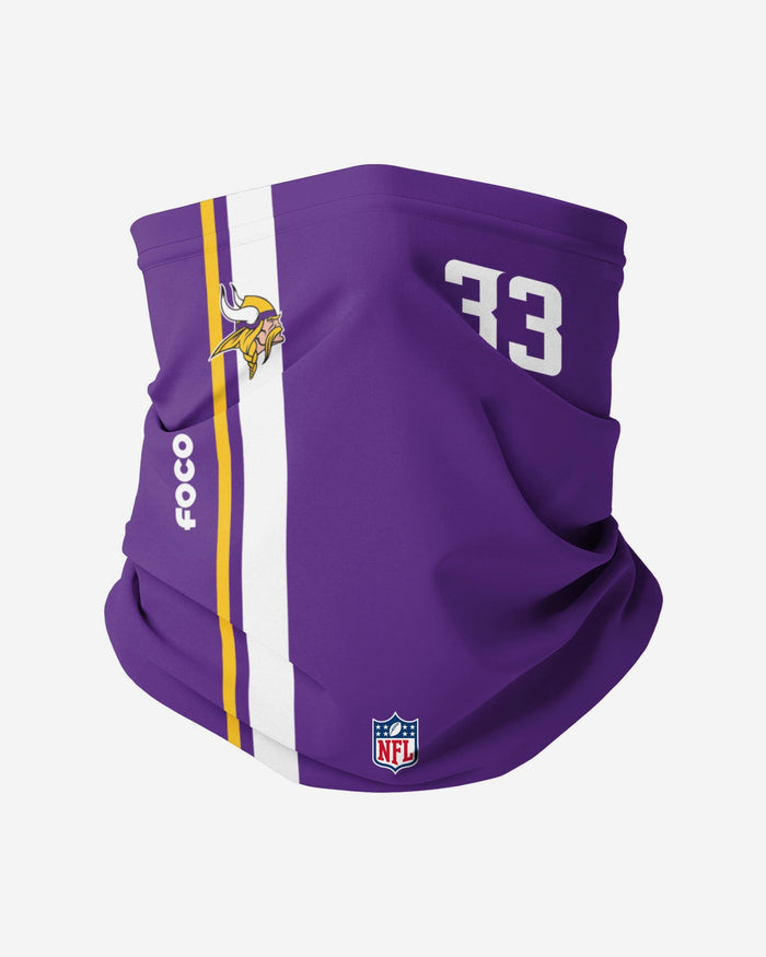 Dalvin Cook Minnesota Vikings On-Field Sideline Gaiter Scarf FOCO - FOCO.com