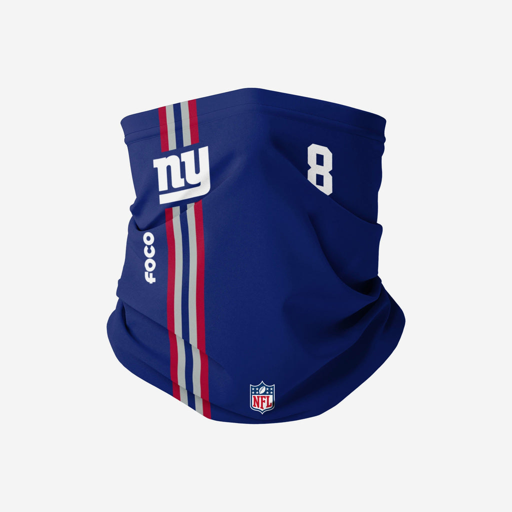 Daniel Jones New York Giants On-Field Sideline Gaiter Scarf FOCO - FOCO.com