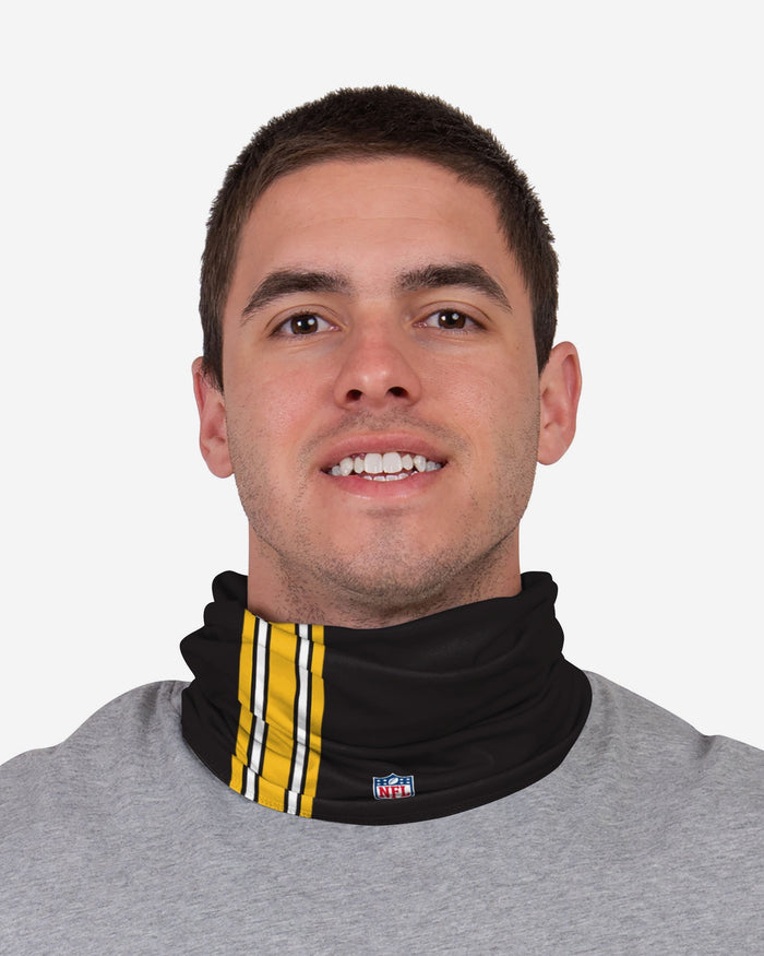 Ben Roethlisberger Pittsburgh Steelers On-Field Sideline Gaiter Scarf FOCO - FOCO.com