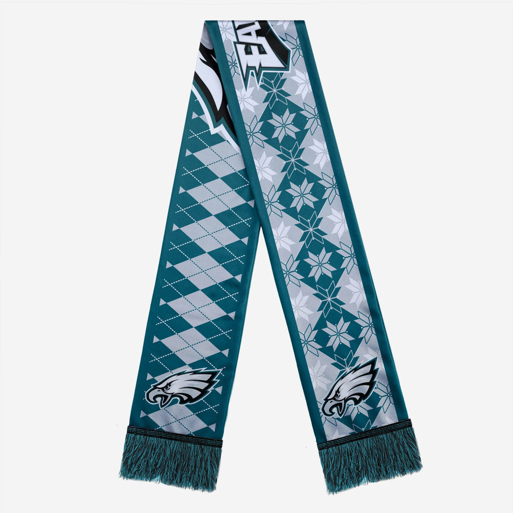 Philadelphia Eagles Reversible Ugly Scarf FOCO - FOCO.com