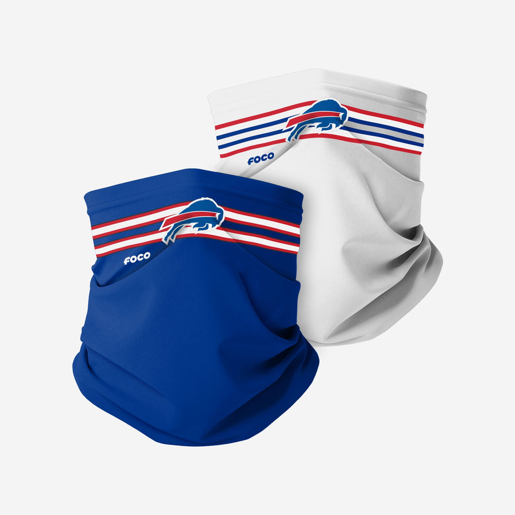 Buffalo Bills Stitched 2 Pack Gaiter Scarf FOCO - FOCO.com