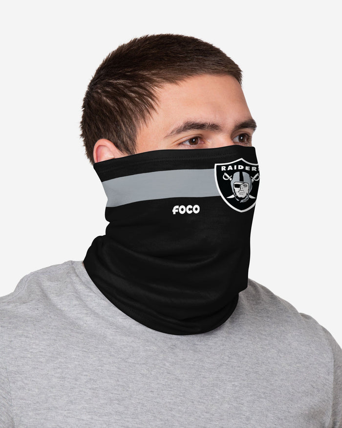 Las Vegas Raiders Stitched 2 Pack Gaiter Scarf FOCO - FOCO.com