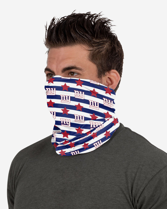 New York Giants Stars & Stripes Gaiter Scarf FOCO - FOCO.com