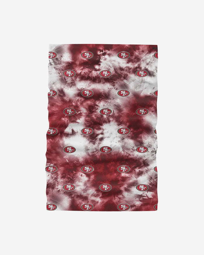 San Francisco 49ers Tie-Dye Gaiter Scarf FOCO - FOCO.com