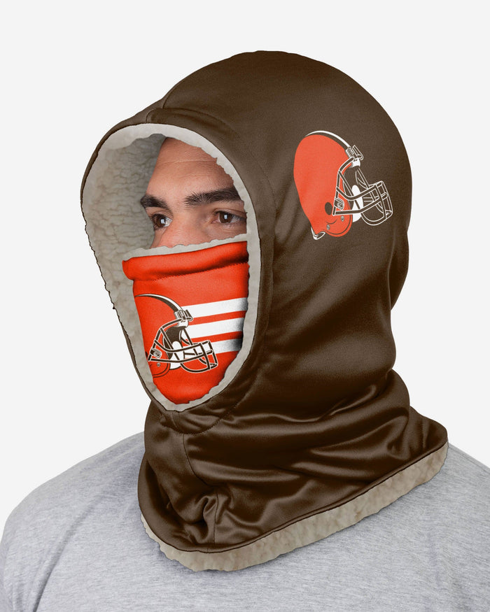 Cleveland Browns Thematic Hooded Gaiter FOCO - FOCO.com