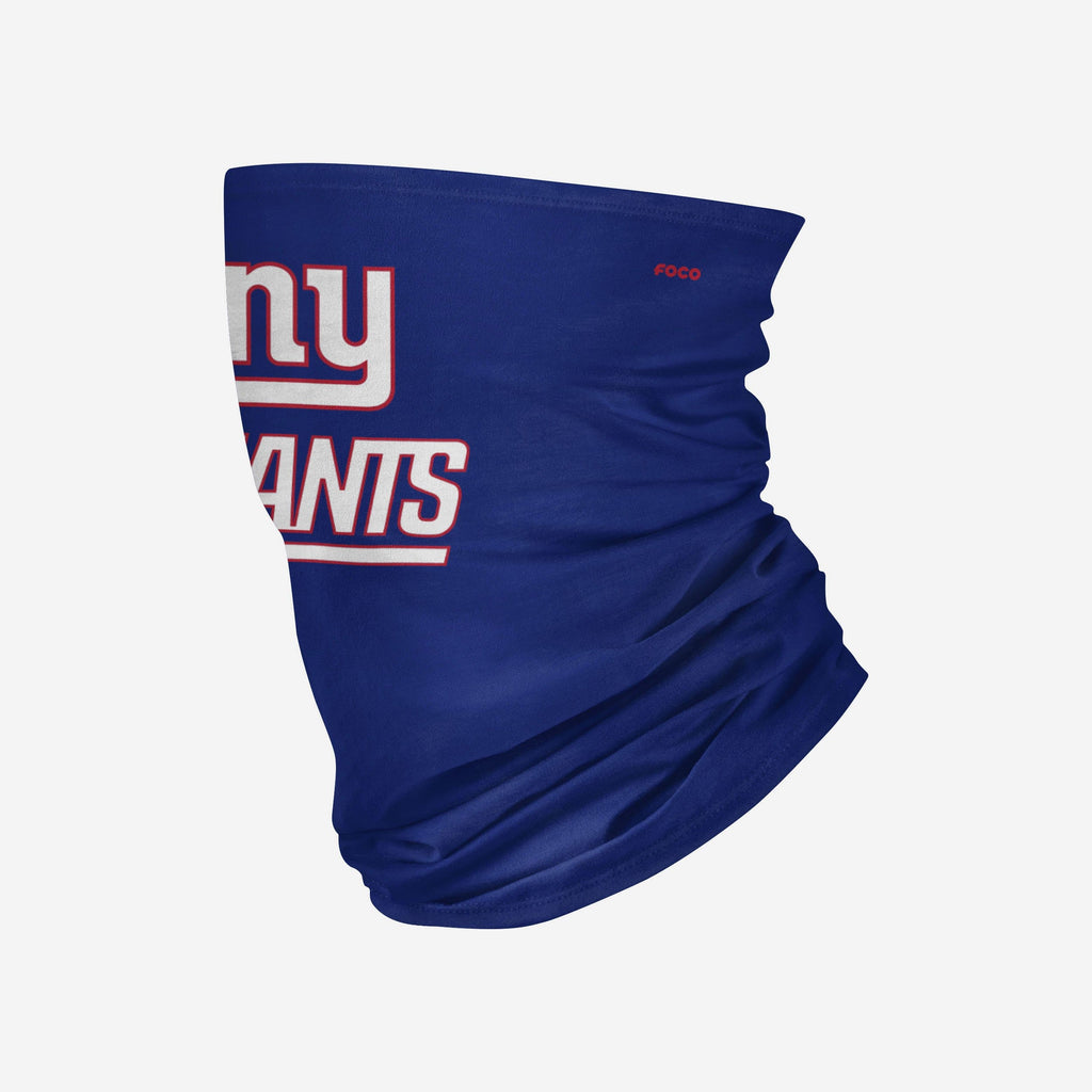 New York Giants Team Logo Stitched Gaiter Scarf FOCO - FOCO.com