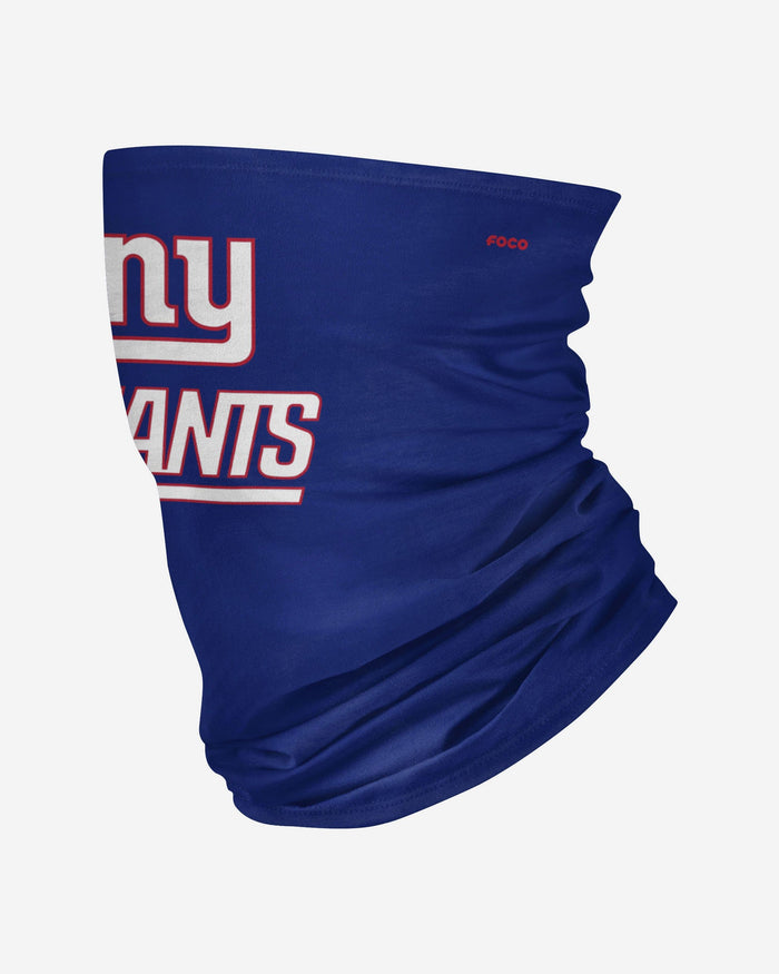 New York Giants Team Logo Stitched Gaiter Scarf FOCO - FOCO.com