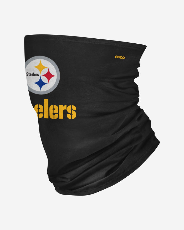 Pittsburgh Steelers Team Logo Stitched Gaiter Scarf FOCO - FOCO.com