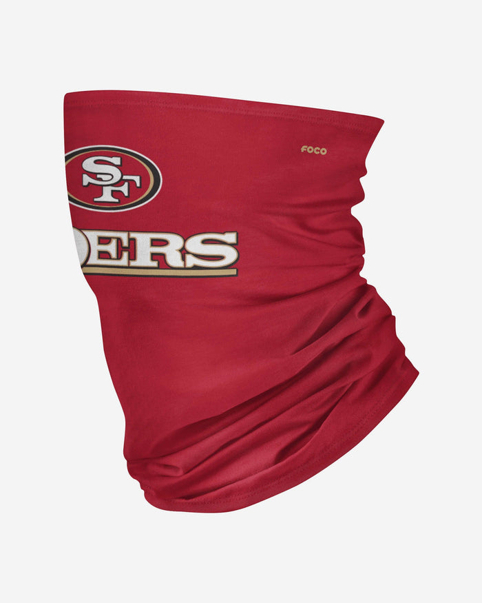 San Francisco 49ers Team Logo Stitched Gaiter Scarf FOCO - FOCO.com