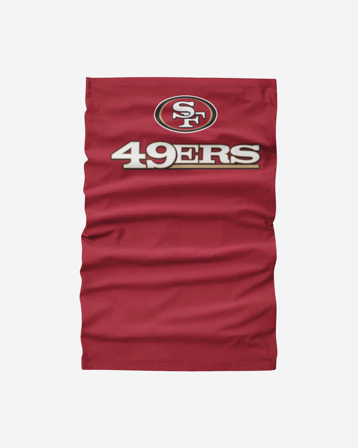 San Francisco 49ers Team Logo Stitched Gaiter Scarf FOCO - FOCO.com