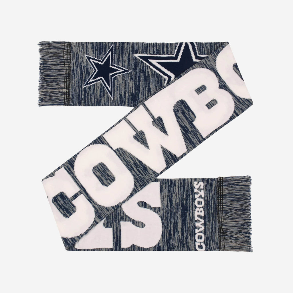 Dallas Cowboys Wordmark Colorblend Scarf FOCO