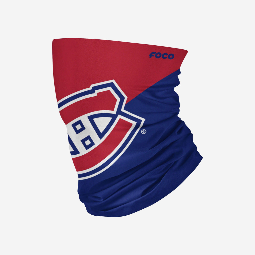 Montreal Canadiens Big Logo Gaiter Scarf FOCO Adult - FOCO.com