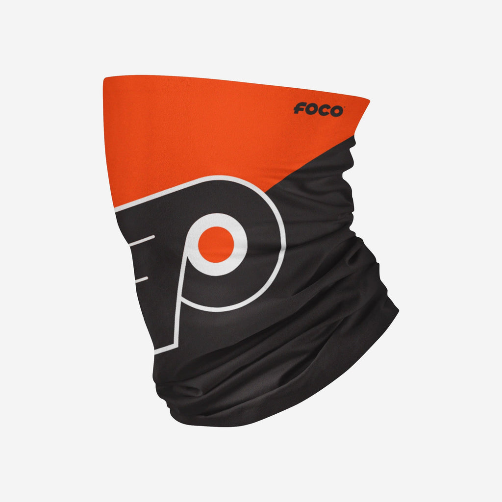 Philadelphia Flyers Big Logo Gaiter Scarf FOCO Adult - FOCO.com