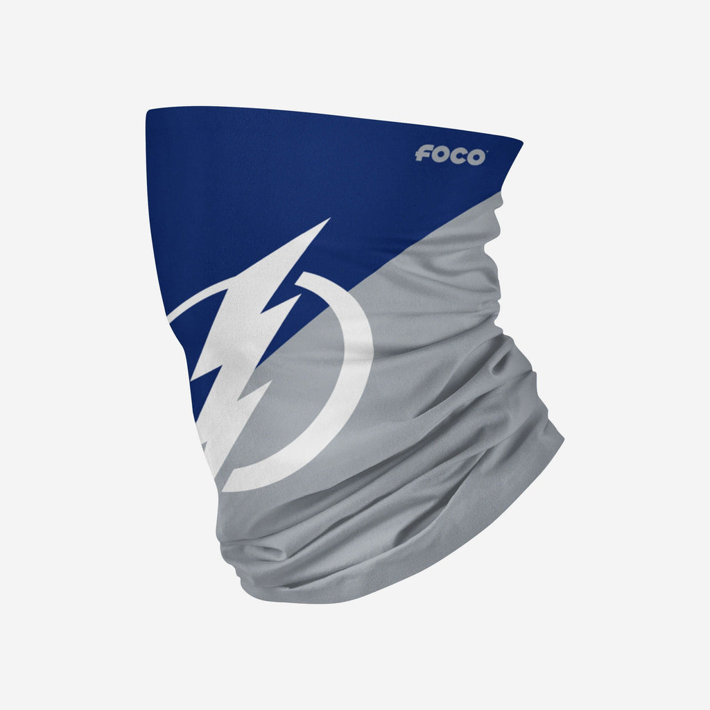 Tampa Bay Lightning Big Logo Gaiter Scarf FOCO Adult - FOCO.com