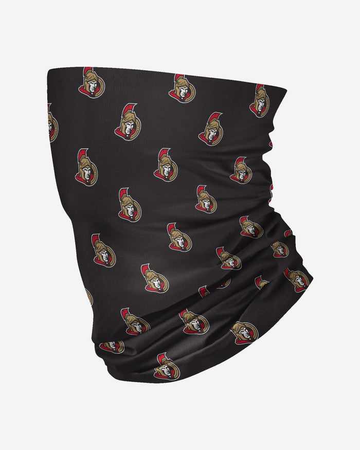 Ottawa Senators Mini Print Logo Gaiter Scarf FOCO - FOCO.com